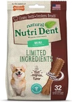 Dog, Nylabone Natural Nutri Filet Mignon Dental Chews (mini - 32 Count). Fixed Price $25.53.