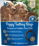 Roll Over Image To Zoom N-bone Puppy Teething Rings Peanut Butter Flavor 3 Ct. Fixed Price $7.55.