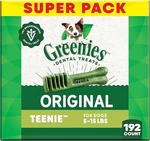 Greenies Teenie Original Chicken Flavor Dental Dog Treats, 54 Oz, 192 Count. Fixed Price $45.80.