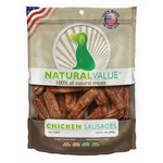 Natural Value Chicken Sausages 14 Oz By Loving Pets. Fixed Price $24.29.
