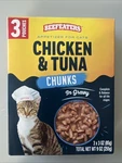 Beefeaters Chicken & Tuna Chunks In Gravy Cat Food 1 Pack 3-3OZ Pouches-new. Fixed Price $7.65.