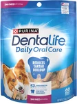 Purina Daily Oral Care Dental Chews For Small And Medium Breed Dogs - 60 Ct. Fixed Price $40.99.