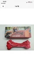 Dog Dental Chew Toy, Beef Flavor, Natural Rubber Ultra Durable. Fixed Price $14.00.
