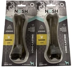 (2) Zeus Nosh Medium Bacon Strong Dog Bones, Aggressive Chewers. Fixed Price $8.49.