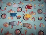 Wet Nose Designs Yummy Bacon & Eggs Dog Collar Blue Breakfast Diner Color Buckle. Fixed Price $13.98.