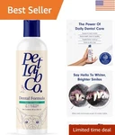 Dog Dental Water Additive - Unflavored Formula Fresh Breath & Healthy Teeth. Fixed Price $60.78.