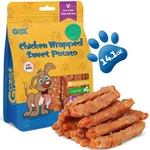 Gazeupon Dog Treats, Chicken Wrapped Sweet Potato, 14.1 Ounce (pack Of 1). Fixed Price $35.36.