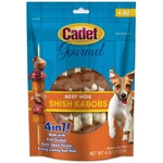 Cadet Gourmet Beef Hide Kabobs 4OZ Long Lasting Dog Treats Natural Healthy Chews. Fixed Price $10.29.