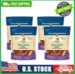 4 Pack Golden Rewards Sweet Potato Wrapped With Duck Treats For Dogs, 16 Oz Bag. Fixed Price $37.80.