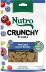 Crunchy Dog Treats With Real Mixed Berries, 10 Oz. Bag. Fixed Price $13.95.