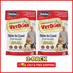 2-PACK Bil-jac Vetdogs Veteran's K-9 Corps Skin & Coat Formula, Soft Moist. Fixed Price $21.88.