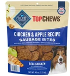 Blue Buffalo Top Chews Chicken & Apple Recipe 100% Natural Dog Treats 40 Oz. Fixed Price $37.95.