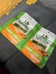 (2) Two 43 Greenies Teenie Dog Dental Treats, Sweet Potato F5-15LBS Exp 12/25. Fixed Price $24.00.