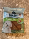 Blue Buffalo Nudges Jerky Cuts Natural Dog Treats Chicken 5 Oz Bag. Fixed Price $5.66.