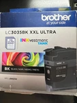 Brother LC3035BK Black Ultra High-yield Ink Tank Cartridge 0911/OB. Fixed Price $29.00.
