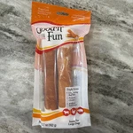 Good 'n' Fun 7" Rolls Triple Flavor Chews Large Dogs Treats 2 Count, 5.7 Oz. Fixed Price $5.00.