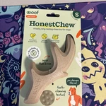 Woof Honestchew Small Durable Antler Beef Flavor Up 25 Lbs Dog Toy 7". Fixed Price $17.89.