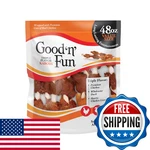 Good Fun Triple Flavor Kabobs Dog Chews, 48OZ Real Beef, Chicken, Pork. Fixed Price $52.99.
