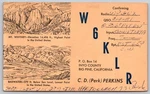 1951 Qsl Postcard Mt. Whitney Badwater Big Pine Amateur Radio W6KLR A43. Fixed Price $17.95.