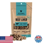 Vital Essentials Freeze-dried Beef Liver Dog Treats 2.1 Oz Grain/gluten-free. Fixed Price $8.47.