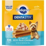 Pedigree Dentastix Original Flavor Dental Treats For Small Dogs 108 Count. Fixed Price $17.89.