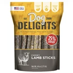 Dog Delights Chewy Lamb Sticks Treats 44 Oz. (2.75LB) Natural Snacks. Fixed Price $24.99.