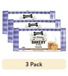 (3 Pack) Three Dog Bakery Cookies With Carob Flavored Chips, Baked Treats. Fixed Price $22.99.