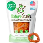 Nature Gnaws Usa Turkey Tendon Rings For Dogs 8OZ - Delicious Grain Free Rewa.... Fixed Price $66.42.