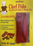Chef Fido Dog Biscuit Cutter & Recipe Kit Make Your Own Food Treats! Healthy. Fixed Price $9.75.