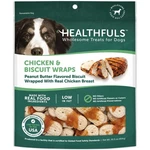 Healthfuls Chicken & Peanut Butter Flavored Dog Biscuits, 16OZ. Fixed Price $17.21.