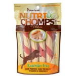 Dog, Premium Nutri Chomps Chicken Wrapped Twists (4 Count). Fixed Price $17.77.