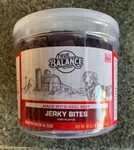 True Balance 31843 40 Oz Tub Beef Jerky Bites Dog Treats - Pack Of. Fixed Price $29.99.