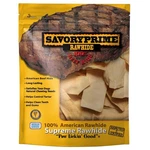 Savory Prime 46 Low Fat Cholesterol Free Natural Rawhide Chips 1 Lbs. For Dogs. Fixed Price $20.45.