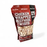 Canine Chews Chicken-wrapped Rawhide Treat For Dogs, 125 Count. Fixed Price $15.90.
