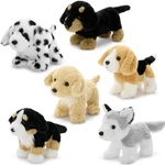 6PCS Bulk Dog Stuffed ANIMALS11"DOLL Set For Themed Party Favors Gift Morismos. Fixed Price $38.99.
