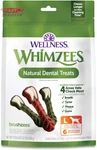 Whimzees Wellness Brushzees Dog Dental Treats, Large Size Stick, (6 Count). Fixed Price $22.51.