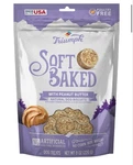 Triumph Dog Treats Soft Baked Peanut Butter Biscuits One Size Purple White. Fixed Price $7.00.