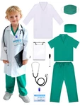 Doctor Costume For 3 4 5 6 Years Old, Dress Up Clothes With Nurse Scrubs And .... Fixed Price $36.56.