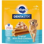 Pedigree Dentastix Large Dental Treats 1.72 Lb Oral Care For Dogs. Fixed Price $21.19.