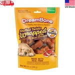 Dreambone Stuffed Twists Rawhide-free Dog Chews Pork & Chicken 7CT New. Fixed Price $20.78.