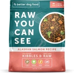 Better Dog Food Salmon Dry Raw You Can See High Protein Kibble. Fixed Price $24.99.