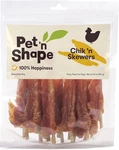Pet 'n Shape Chik Skewers - Chicken Wrapped Rawhide Chew Dog Treats 1 Pound. Fixed Price $22.66.