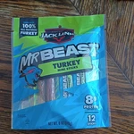 Jack Link X Mrbeast Turkey Mini Sticks, Seen On Games, 8G Protein,.... Fixed Price $12.30.