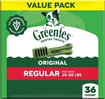 Greenies Original Regular Size Natural Dry Dental Treats Dogs - Value Pack 36 Ct. Fixed Price $44.39.