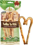 Nothin' To Mini Holiday Candy Cane Chicken Flavor Dog Chews, Rawhide-free,. Fixed Price $28.35.