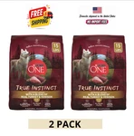 2PK Purina One True Instinct Natural With Real Turkey Venison Dry Dog Food 15 Lb. Fixed Price $54.99.