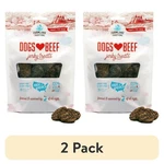 Nib Dogs Love Beef Jerky Treats Farmland Traditions Pet Chews 2 Pack 13.5OZ. Fixed Price $26.17.