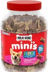 Milk Bone Snacks Mini Dog Biscuits, Flavored Crunchy Treats, 36 Oz. Fixed Price $15.95.