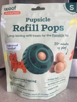Pupsicle Small Refill Pops Low-mess Dog Snacks W/ Peanut Butter And Beef 11/2027. Fixed Price $13.49.