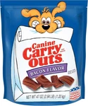 Canine Carry Outs Bacon Flavor Dog Treats, 47OZ Bag. Fixed Price $13.49.